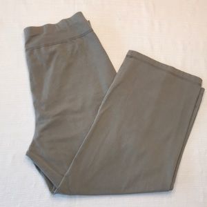 Eileen Fisher lounge pants, gray clay, L